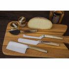 Serviciu de 4 cuțite cu brânză artizanală fabricate în Italia - brânză Viadurini