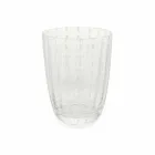 Set de 6 pahare moderne de design din sticlă colorată pentru apă - Botswana Viadurini