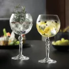 Serviciu de sticlă de cocktail Gin Tonic în Eco Crystal 12 buc - Bromeo Viadurini
