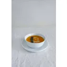 Set de farfurii din porțelan pentru design modern, alb, 24 de bucăți - Arctic Viadurini