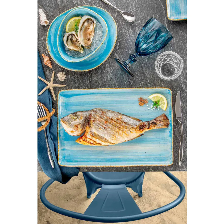 Set de 16 vase de design modern în gresie colorată elegantă - Simba Viadurini