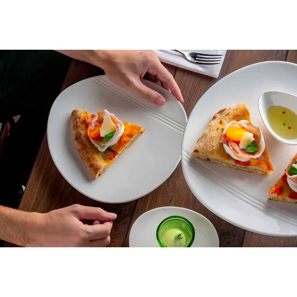 Seturi de felii moderne de aperitiv din porțelan 36 bucăți - Nalah Viadurini