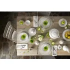 Set de 27 de plăci de design elegante din porțelan alb - Gimignano Viadurini