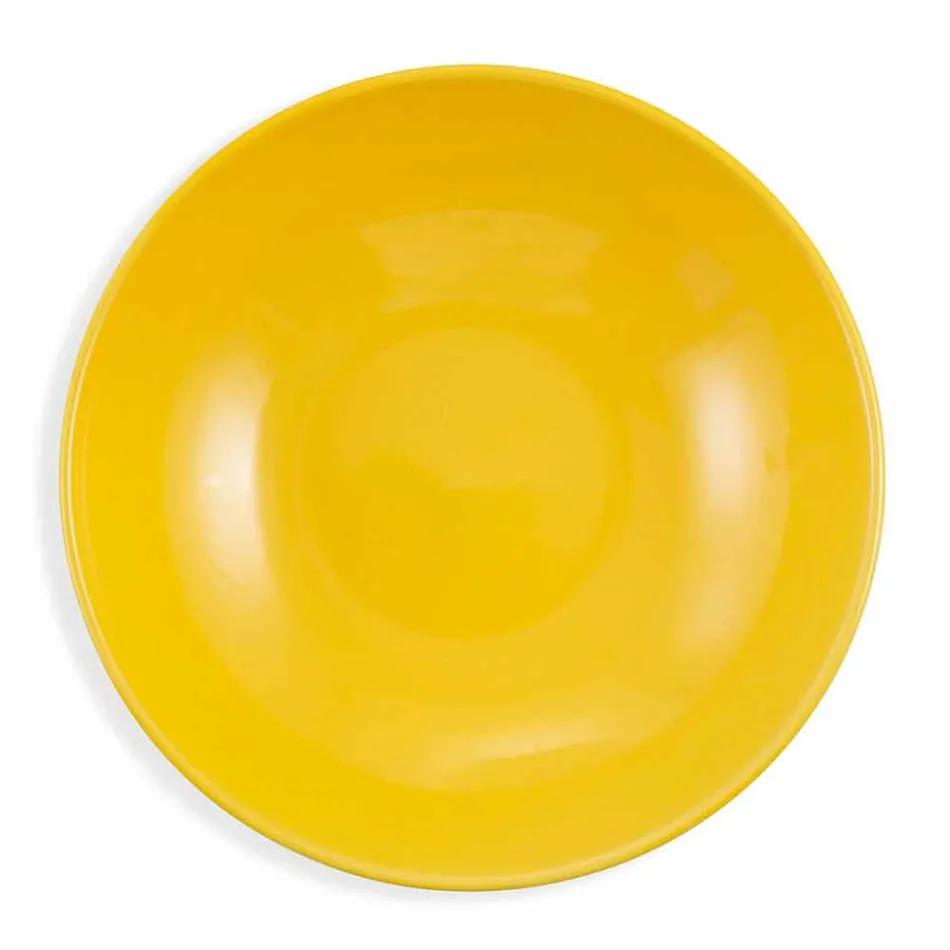 Set complet de produse de masă colorate și moderne de masă 18 piese - Cefalu Viadurini