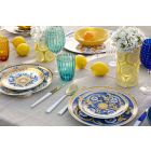 Set complet de produse de masă colorate și moderne de masă 18 piese - Cefalu Viadurini