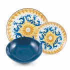 Set complet de produse de masă colorate și moderne de masă 18 piese - Cefalu Viadurini