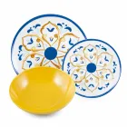 Set complet de produse de masă colorate și moderne de masă 18 piese - Cefalu Viadurini