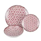 Serviciu de cină din porțelan din 18 piese în 2 finisaje diferite - Jamais Viadurini