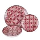 Serviciu de cină din porțelan din 18 piese în 2 finisaje diferite - Jamais Viadurini