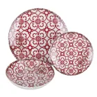 Serviciu de cină din porțelan din 18 piese în 2 finisaje diferite - Jamais Viadurini