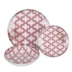 Serviciu de cină din porțelan din 18 piese în 2 finisaje diferite - Jamais Viadurini