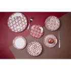 Serviciu de cină din porțelan din 18 piese în 2 finisaje diferite - Jamais Viadurini