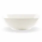 Servirea vaselor cu 3 piese Design modern în porțelan alb - Malaga Viadurini