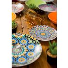 Plăcuțe etnice colorate Set de porțelan și gresie 18 Mad - Maroc Viadurini