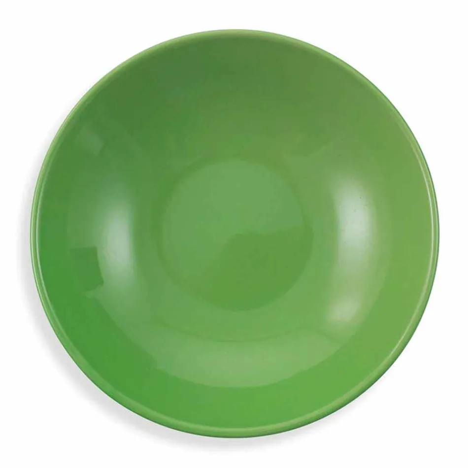 Serviciu de mâncăruri etnice în porțelan și gresie colorată și modernă din 18 piese - Fez Viadurini