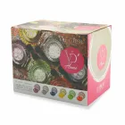 Serviciu de mâncăruri etnice în porțelan și gresie colorată și modernă din 18 piese - Fez Viadurini