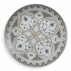 Serviciu de mâncăruri etnice în porțelan și gresie colorată și modernă din 18 piese - Fez Viadurini