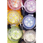 Serviciu de mâncăruri etnice în porțelan și gresie colorată și modernă din 18 piese - Fez Viadurini