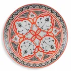 Serviciu de mâncăruri etnice în porțelan și gresie colorată și modernă din 18 piese - Fez Viadurini