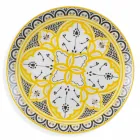 Serviciu de mâncăruri etnice în porțelan și gresie colorată și modernă din 18 piese - Fez Viadurini