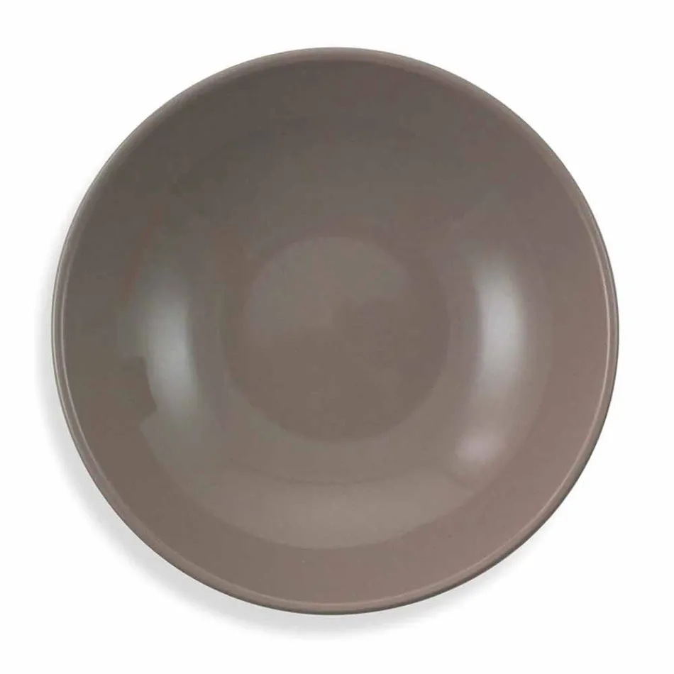 Serviciu de mâncăruri etnice în porțelan și gresie colorată și modernă din 18 piese - Fez Viadurini