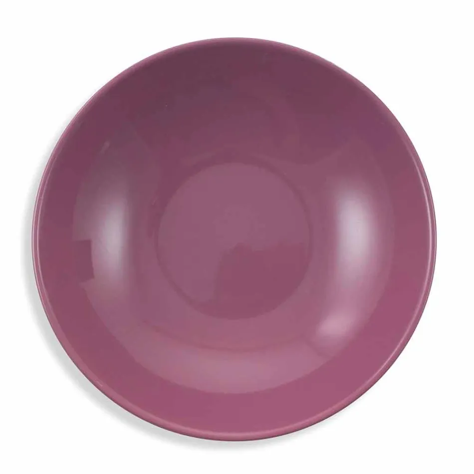 Serviciu de mâncăruri etnice în porțelan și gresie colorată și modernă din 18 piese - Fez Viadurini