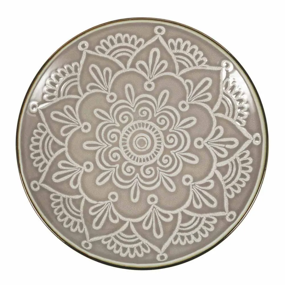 Serviciu de vase în Greutate tare Dolomită, Albastru deschis sau Albastru 18 bucăți - Arabă Viadurini