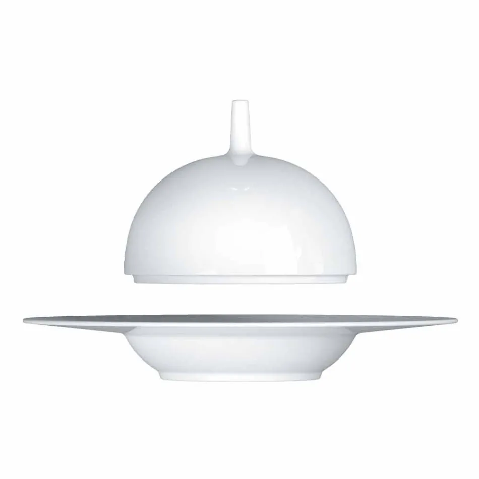 Set de cină modernă și elegantă din porțelan 24 bucăți - telescop Viadurini