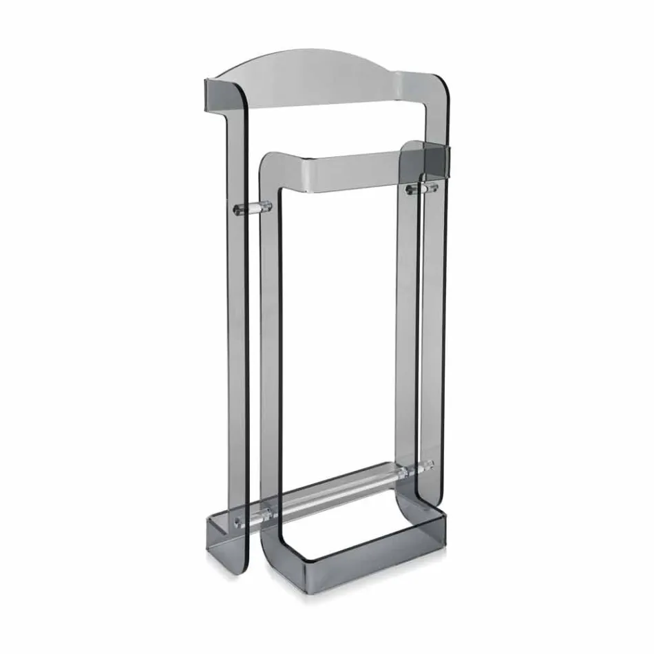 plexiglass Modern Design Servomuto afumat Mose, made in Italy Viadurini