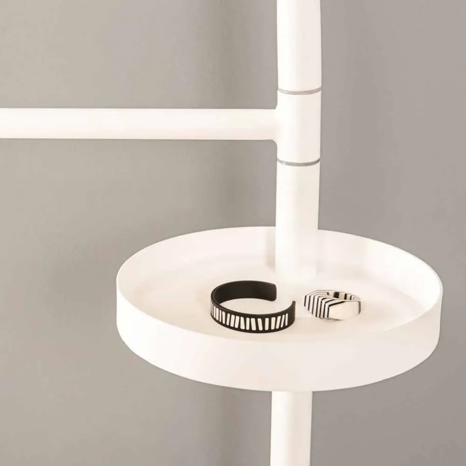 Suport modern cu oțel vopsit RAL de design Made in Italy - Mirello Viadurini