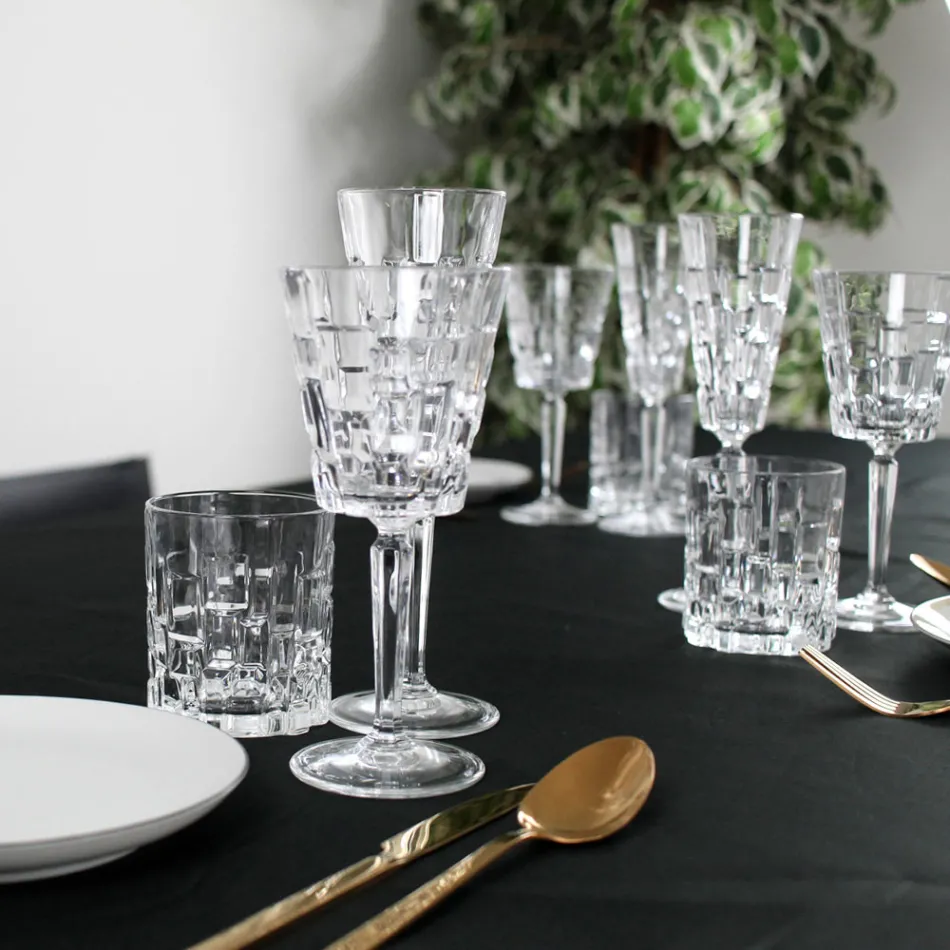 Set de 18 pahare de cristal de lux - Luxuryglass25 Viadurini