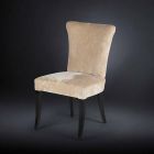 2 septembrie scaune tapițate frumos stil de culoare époque Ecru Degetele Viadurini