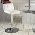 Set de 2 scaune de designer Ida, căptușite, reglabile pe înălțime