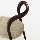 Set de 4 scaune elegante de sufragerie din lemn masiv, fabricate în Italia - Numa Viadurini