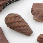 Set 9 Lemn Din Tencuiala Ignifuga pentru Decorarea Semineului Bio - Rio Viadurini