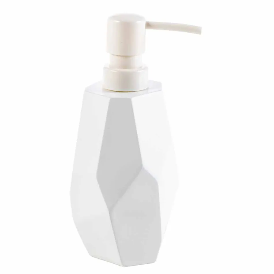 Setați accesorii pentru baie din lemn și rășină Rivalba Viadurini