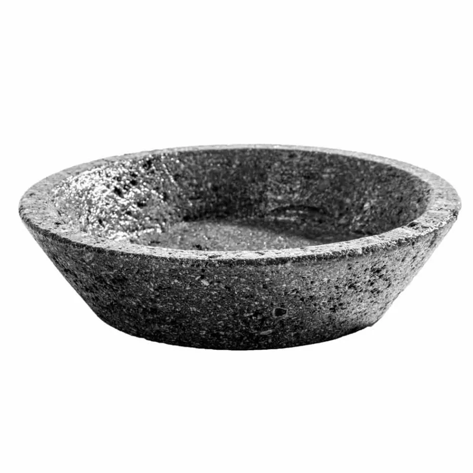 Montiano lavă piatră accesorii de baie set Viadurini