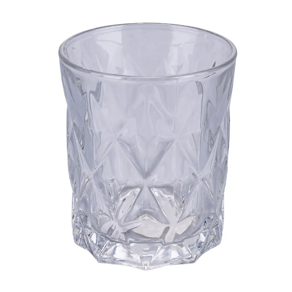 Set 12 pahare cu apa 300 ml in sticla Crafted - cana Viadurini
