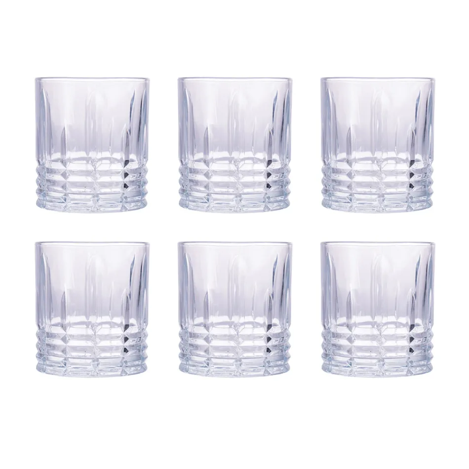 Set 12 pahare cu apa 320 ml in sticla Crafted - cana Viadurini