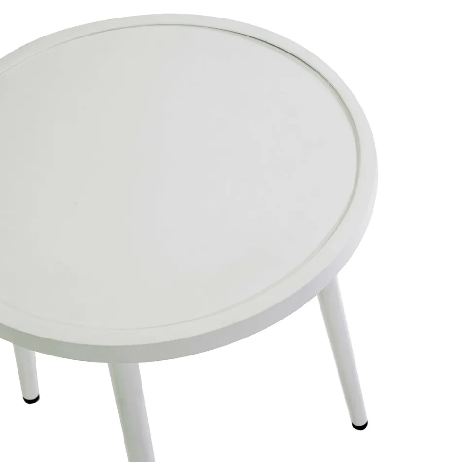 Set de 2 fotolii cu masă din aluminiu în diferite finisaje - Souvenir Viadurini