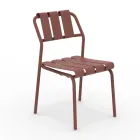 Set de 2 scaune de grădină realizate în întregime din aluminiu - Resplendent Viadurini