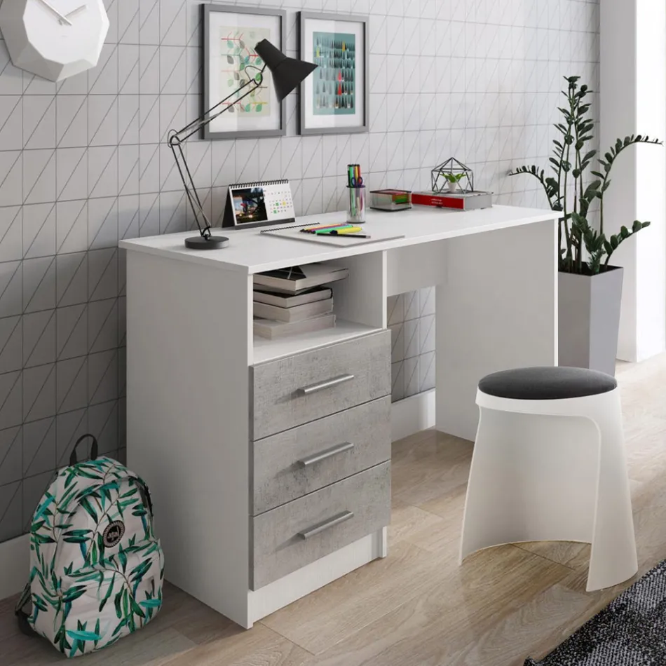 Set 2 taburete din polipropilena si scaun din stofa - hamsii Viadurini