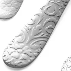 Set de 24 de tacamuri din otel lustruit cu gravura Made in Italy - Nara Viadurini