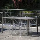 Set de 4 scaune de exterior și de interior din polipropilenă de diferite culori - Construit Viadurini