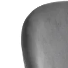 Set 4 Scaune din Tesatura Microfibra Efect Catifea - Terbio Viadurini