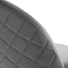 Set 4 Scaune din Tesatura Microfibra Efect Catifea - Terbio Viadurini