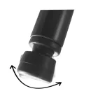 Set de 4 scaune din material textil si picioare basculante - Dentice Viadurini