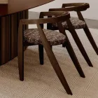 Set de 4 scaune moderne din lemn masiv de înaltă calitate, fabricate în Italia - Vela Viadurini