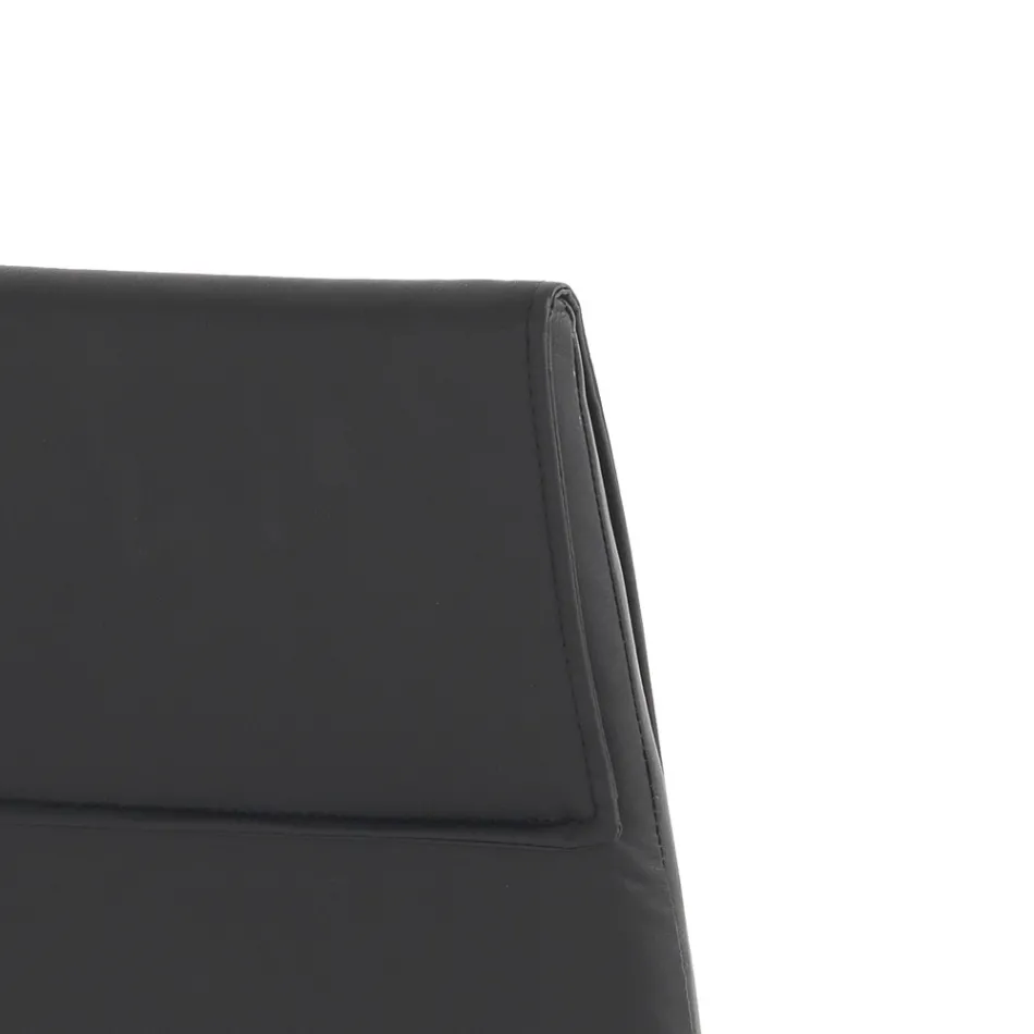 Set 4 Scaune Tapițate Cu Piele Sintetică Diferite Finisaje - Uraniu Viadurini