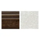 Set de patru scaune Bassano din lemn și material textil, fabricate în Italia - Amber Viadurini